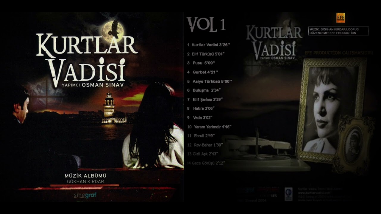 Kurtlar Vadisi Vol 1 CD Müzik Albümü