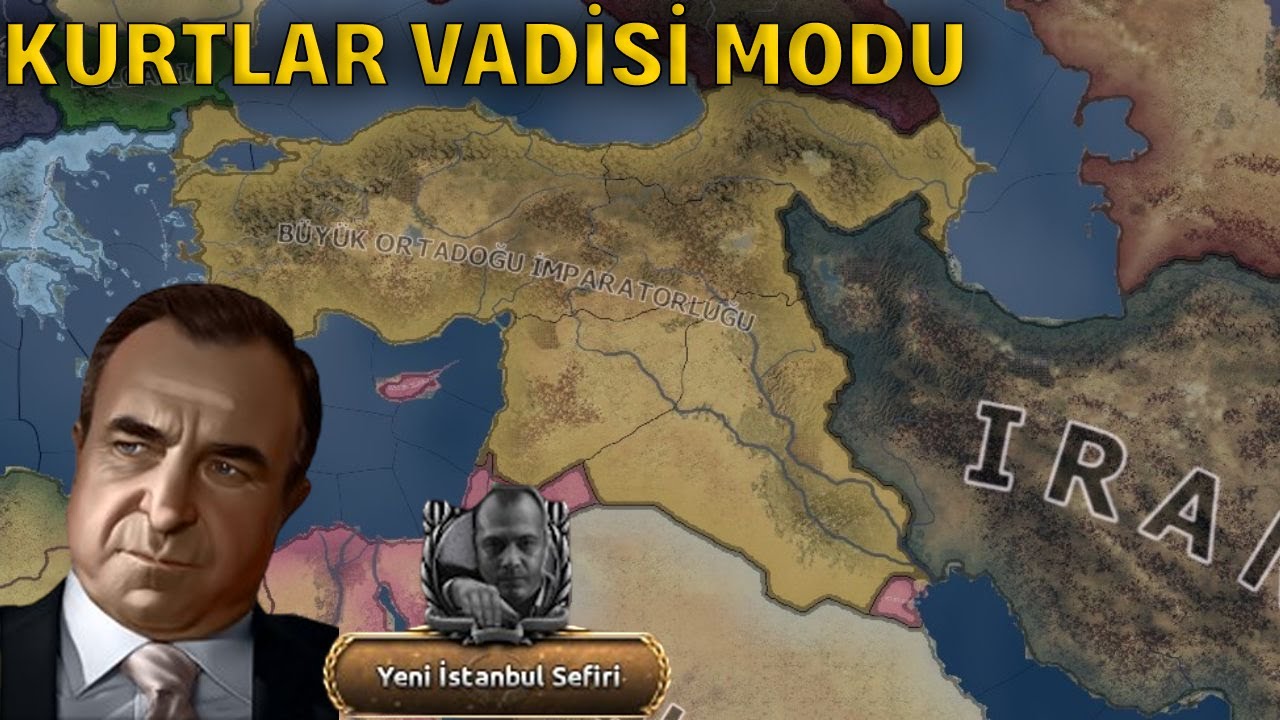 KURTLAR VADİSİ MODU! | Hearts Of Iron 4 | Kurtlar Vadisi Modu Mehmet Karahanlı