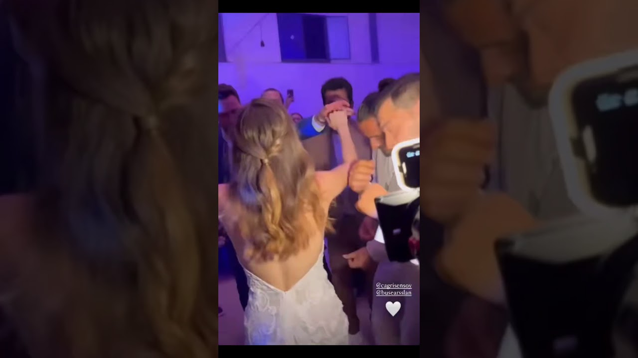 kuruluş Osman stars in busearsalan and çağrışensoy wedding party #youtube #youtubeshorts