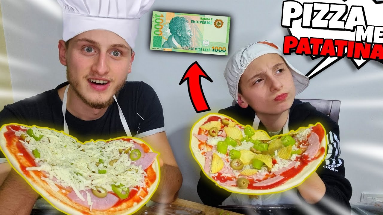 KUSH GATUAN ME MIRE PIZZA ME 10 EURO!! ( SFIDA ME VLLAIN)