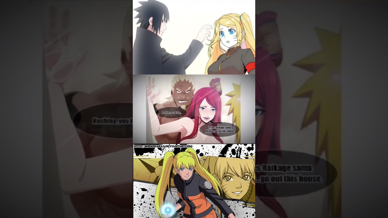 Kushina told that Raikage is her father #narutoshippuden