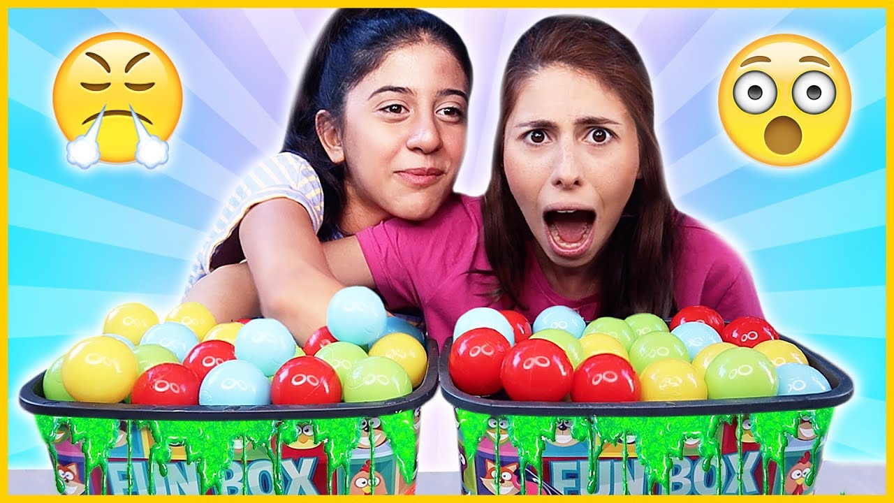 Kutudan Ne Çıkacak Slime Challenge Top Havuzlu Slaym Dila Kent