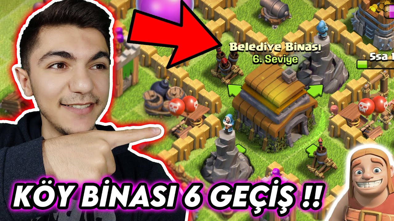 KÖY BİNASI 6 MERHABA !! (Efsane Geçiş)- Clash Of Clans