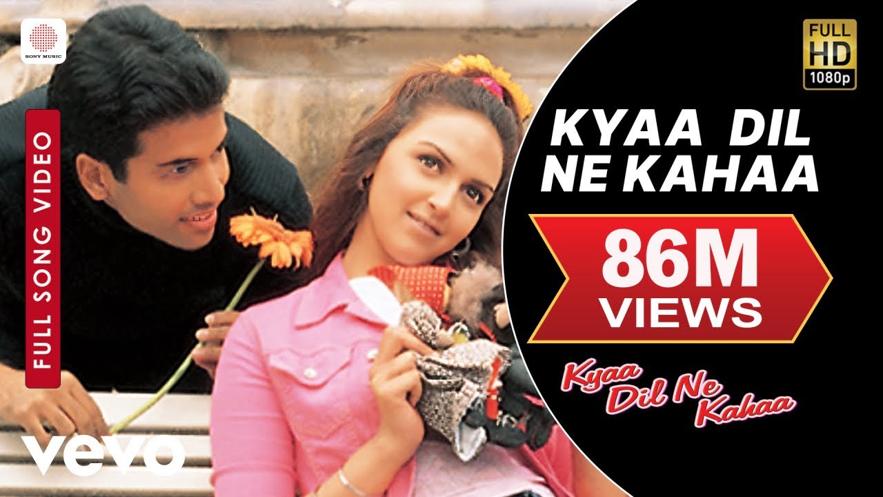 Kyaa Dil Ne Kahaa Full Video - Title Song|Tusshar Kapoor,Esha|Udit Narayan,Alka Yagnik
