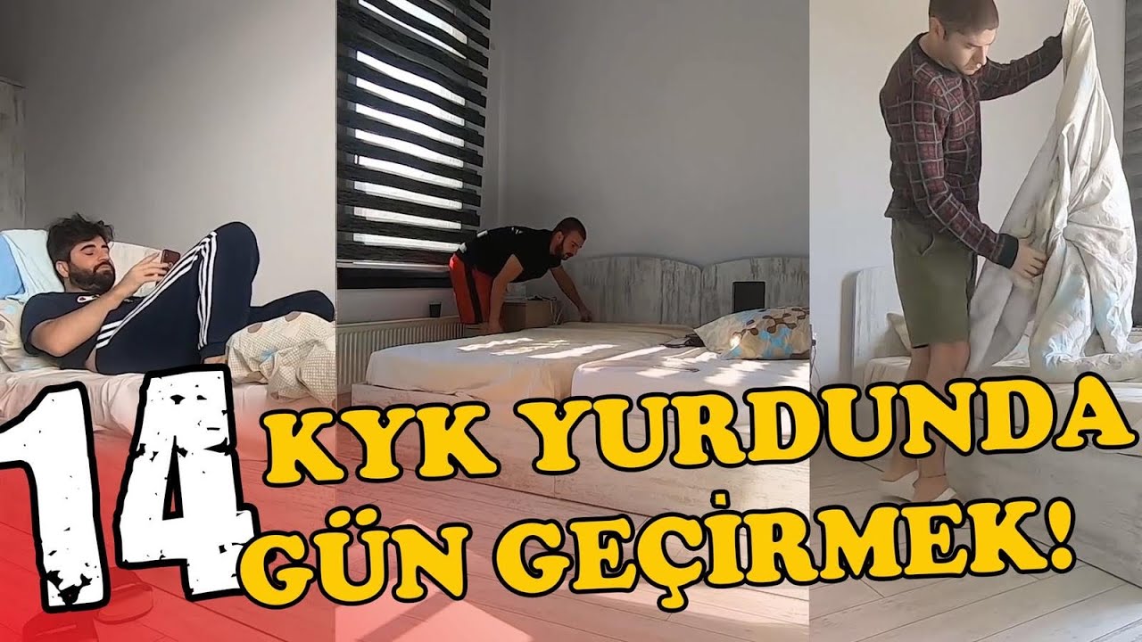 KYK (GSB) YURDUNDA 14 GÜN GEÇİRMEK!