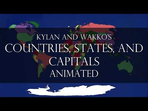 Kylan and Wakko's Countries, States, and Capitals Animated