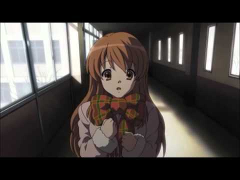 Kyon wanted to see mikuru's breast mole.
