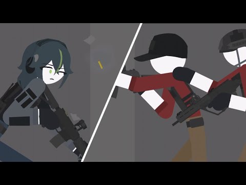 Kyouko Gunfight | Sticknodes Animation