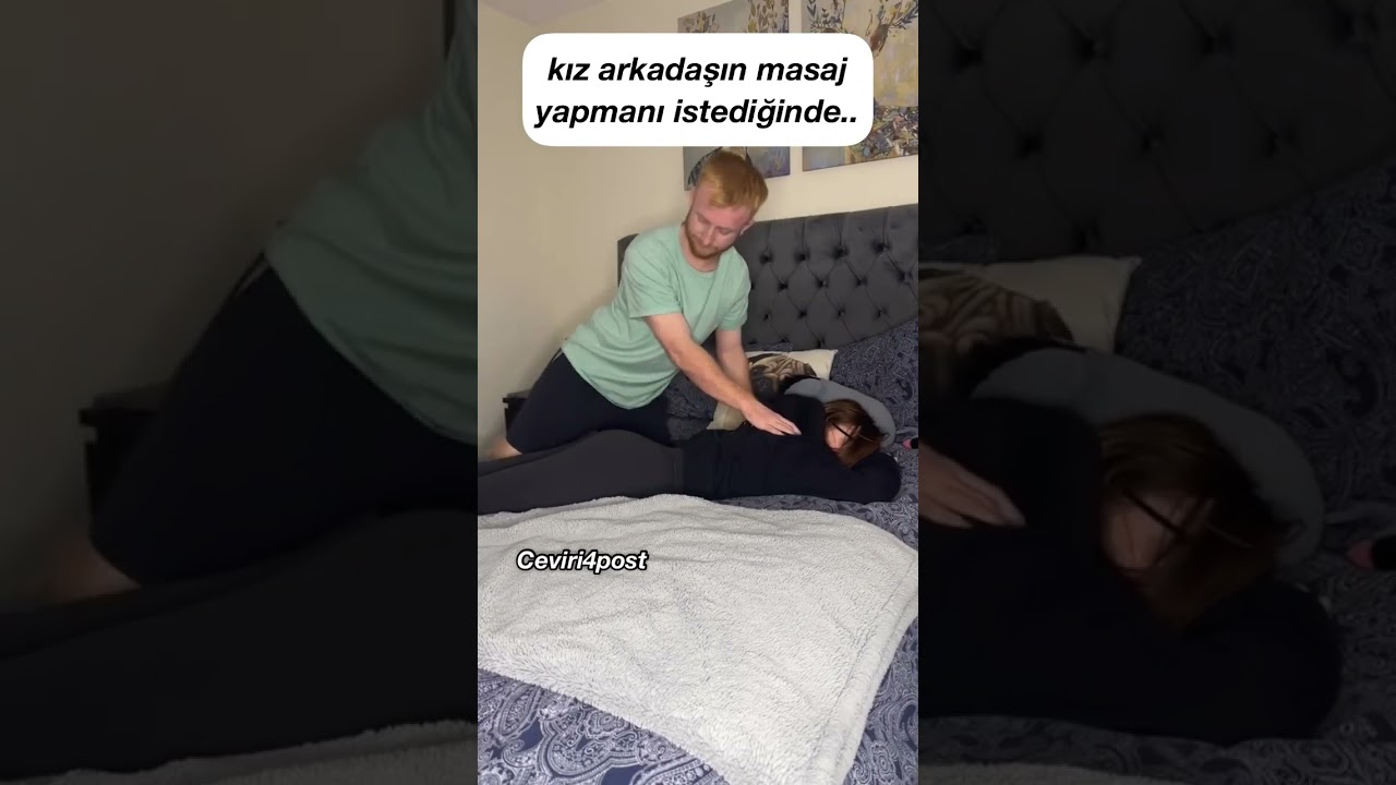 Kız arkadaşın masaj yapmanı istediğinde. #shorts