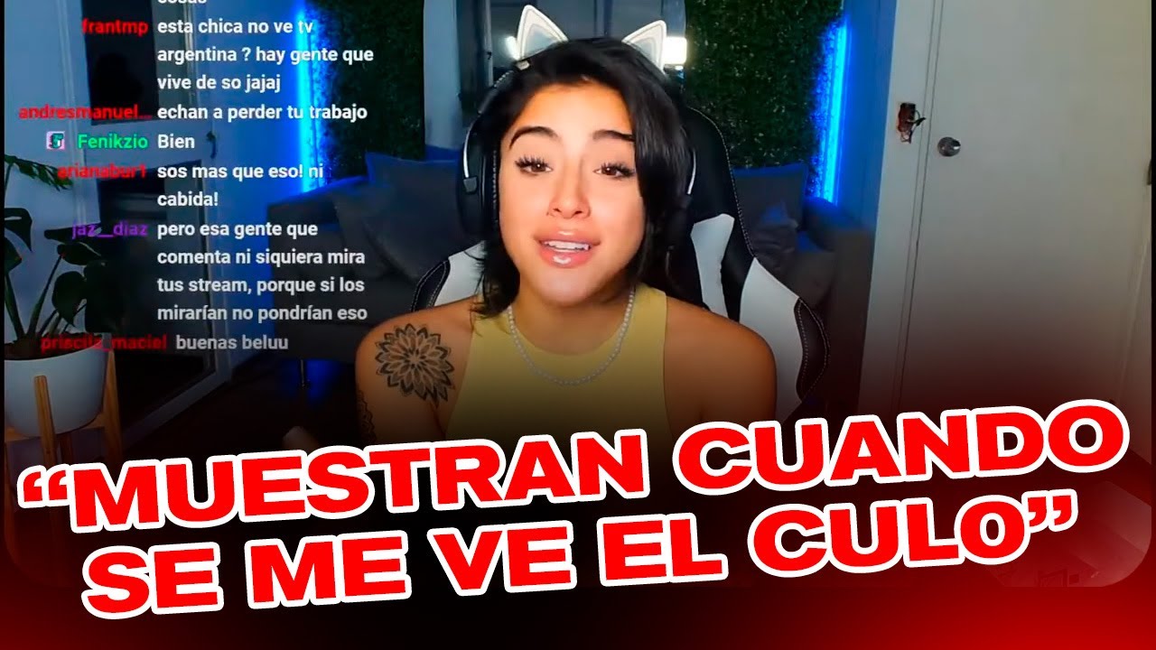LA CHILENA SE ENOJA POR SUS CLIPS S3XUALIZAD0S