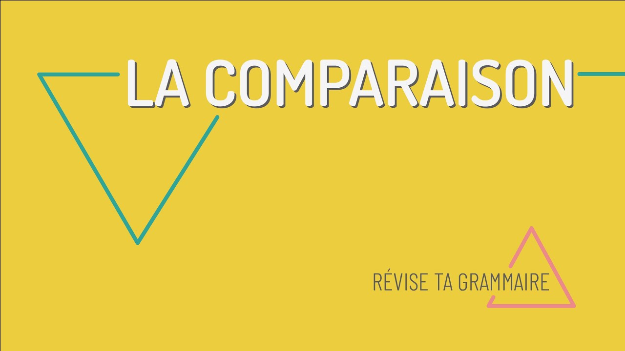 La comparaison en français (A2) : plus, moins, aussi, autant