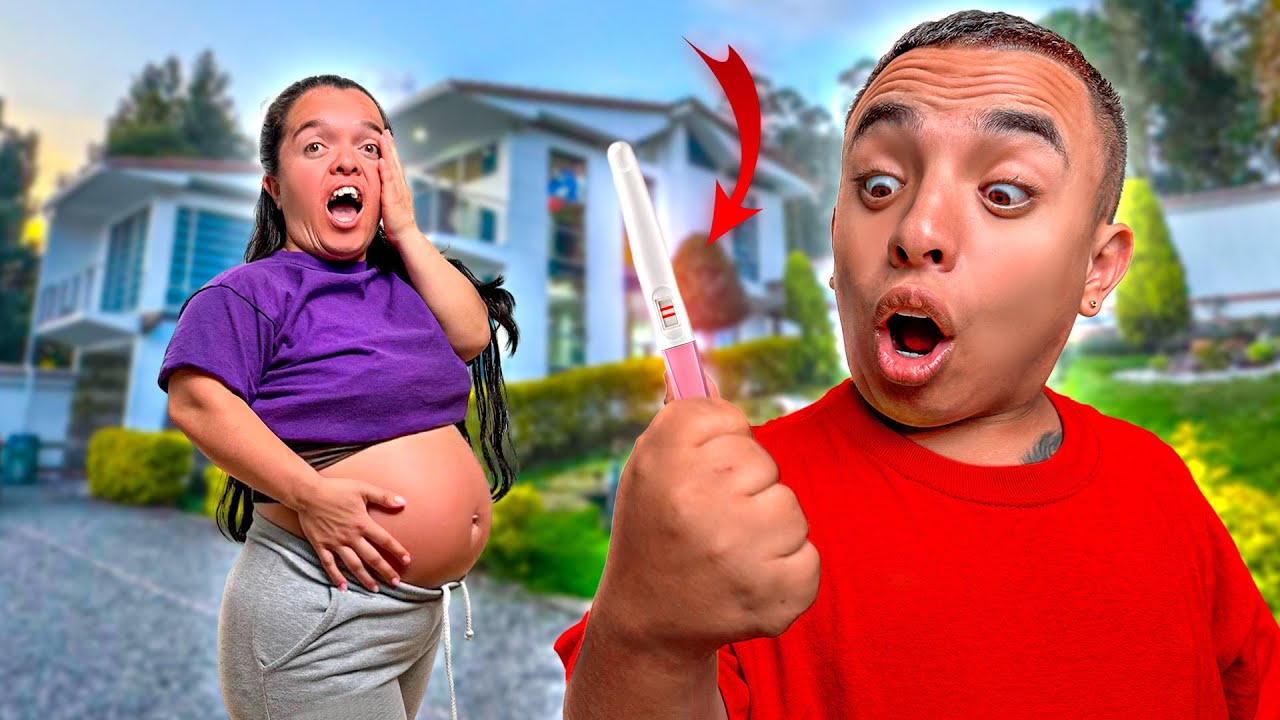 ¡LA ENANA ESTA EMBARAZADA de CARAMELITO!