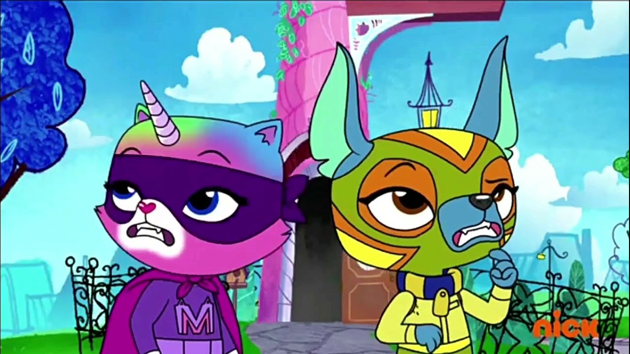 La Gata Unicornio Mariposa Arco iris  La increíble Meow y Super Luchalatinoamerica