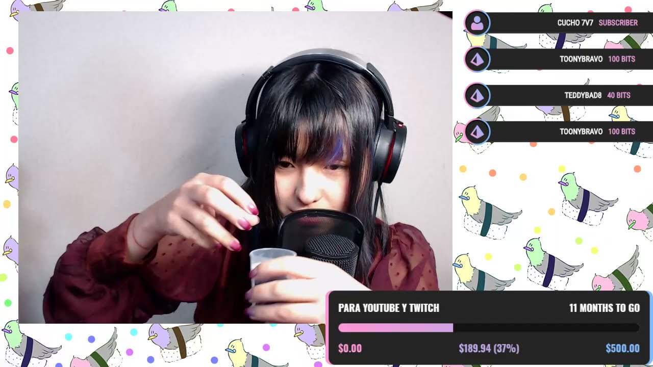 La Japeruana haciendo ASMR