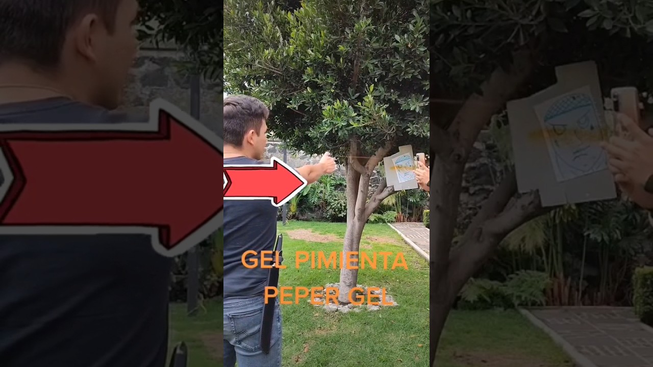 LA mejor arma para defensa I Gas pimienta #peperspray #selfdefense #defensapersonal #viralvideo