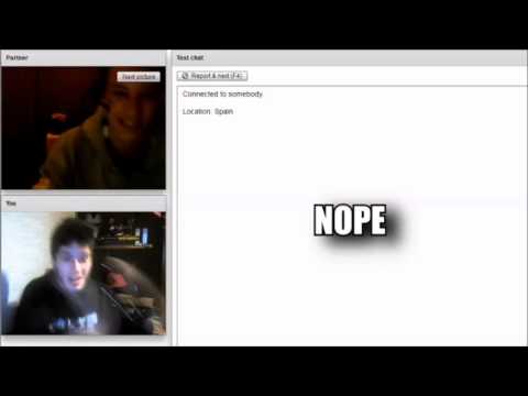La mejor frase de Wismichu en Chatroulette!