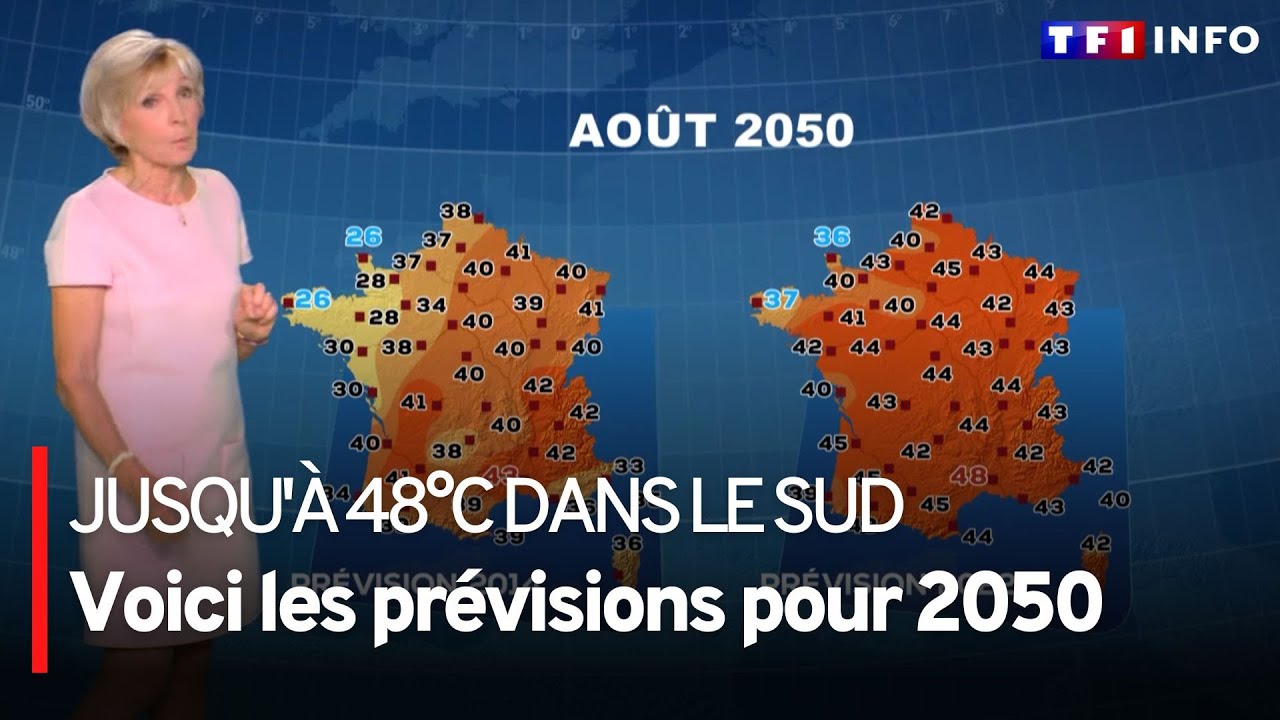 La météo du mois d'août 2050 par Evelyne Dhéliat