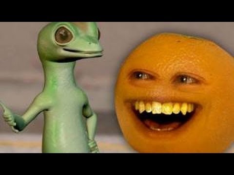 La naranja molesta : Gecko Geico ( Lengua española )