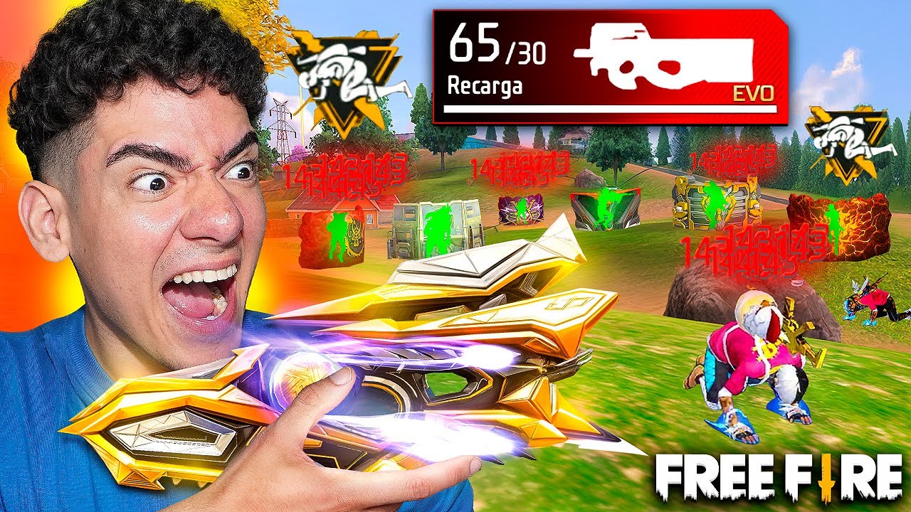LA NUEVA P90 EVOLUTIVA es LA MEJOR ARMA DE TODO FREE FIRE !! - TheDonato