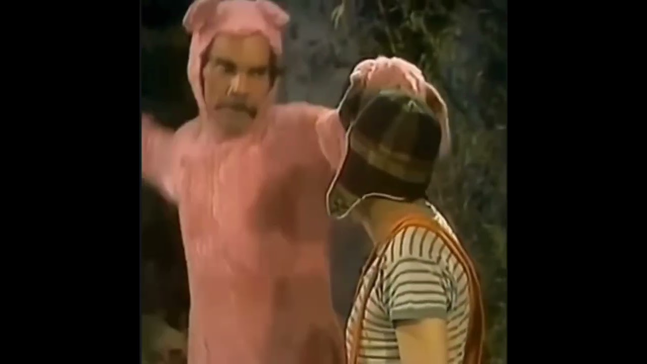 la pantera rosa se encuentra con quico y el chavo😂😆😂