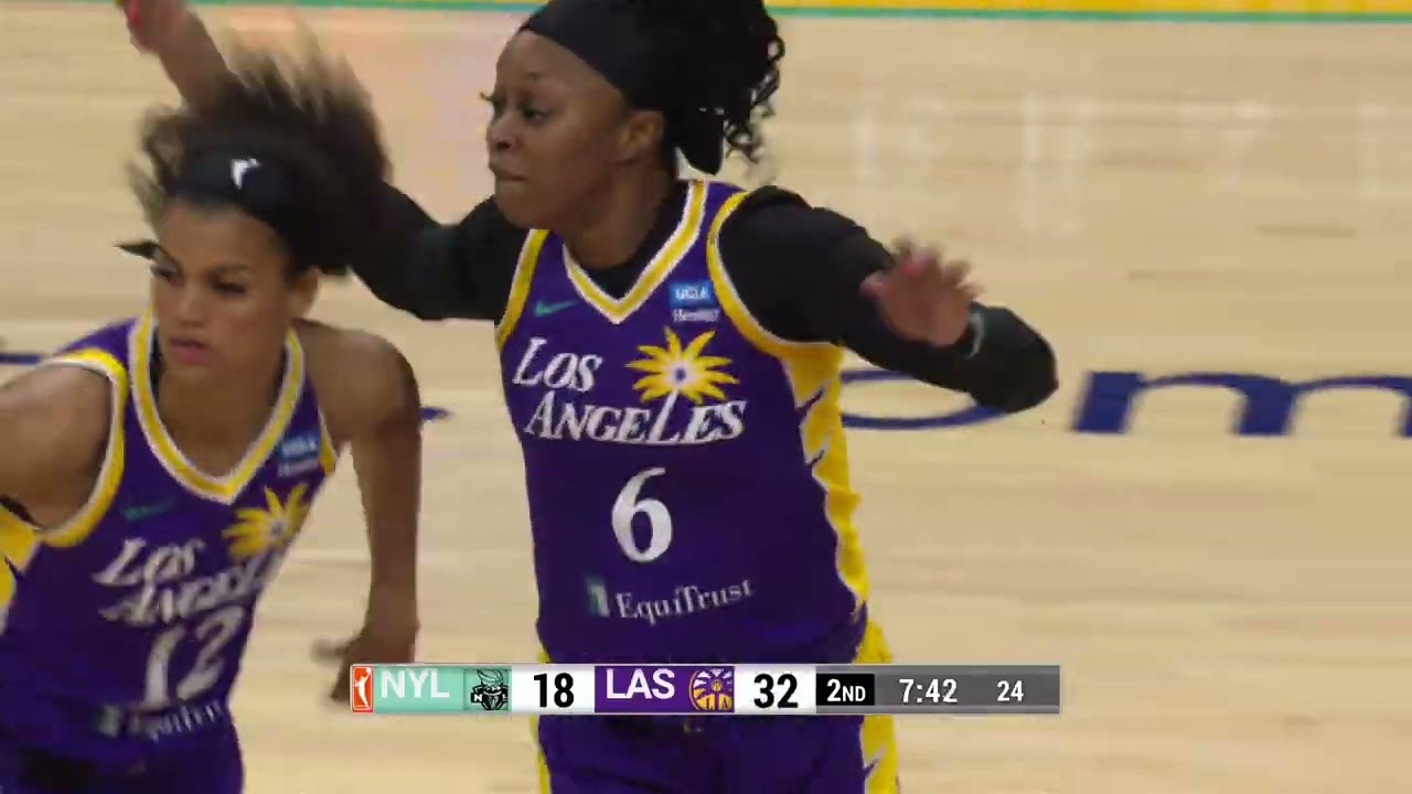 LA Sparks Basketball | Odyssey Sims Top Plays x 2024 Season
