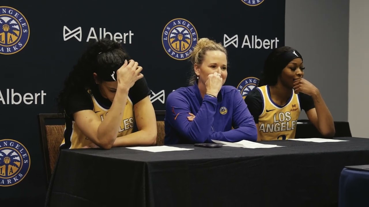 LA Sparks Basketball | Postgame Press Conference