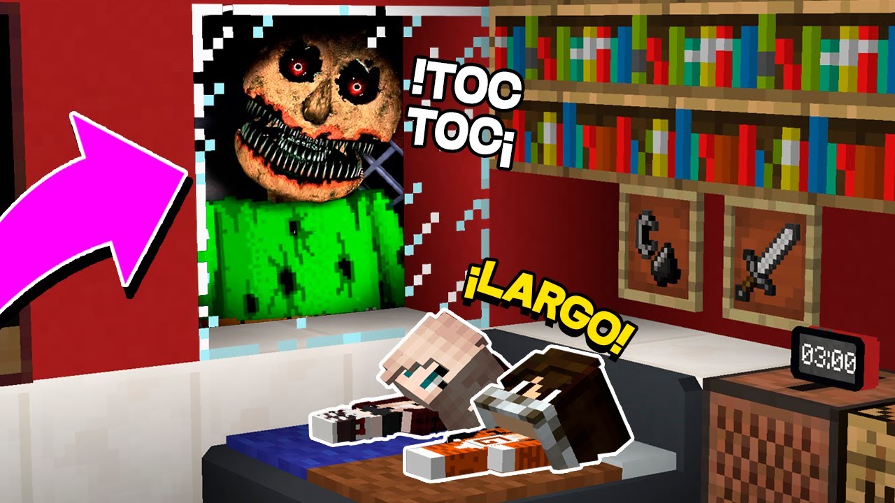 LA VENGANZA DE BALDI A LAS 3 AM EN MINECRAFT