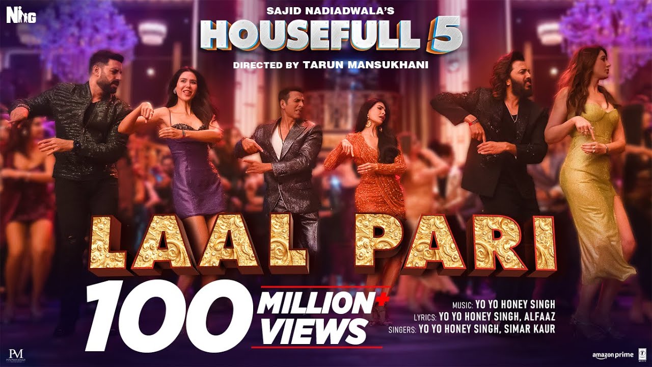 LAAL PARI (Song): Yo Yo Honey Singh | Sajid Nadiadwala | Tarun Mansukhani | Housefull 5 - 6th June