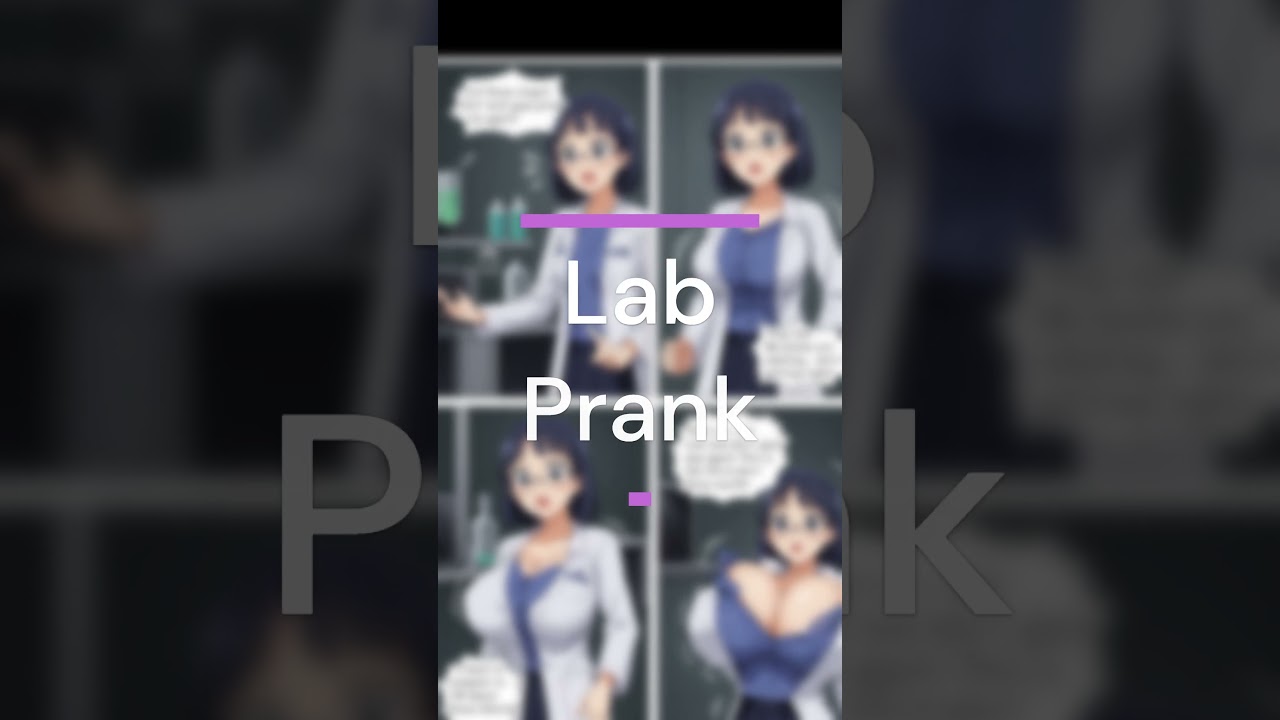 Lab Prank - Breast Expansion Comics Animation - Comics - Motion Comics - Comic Dub - Shorts