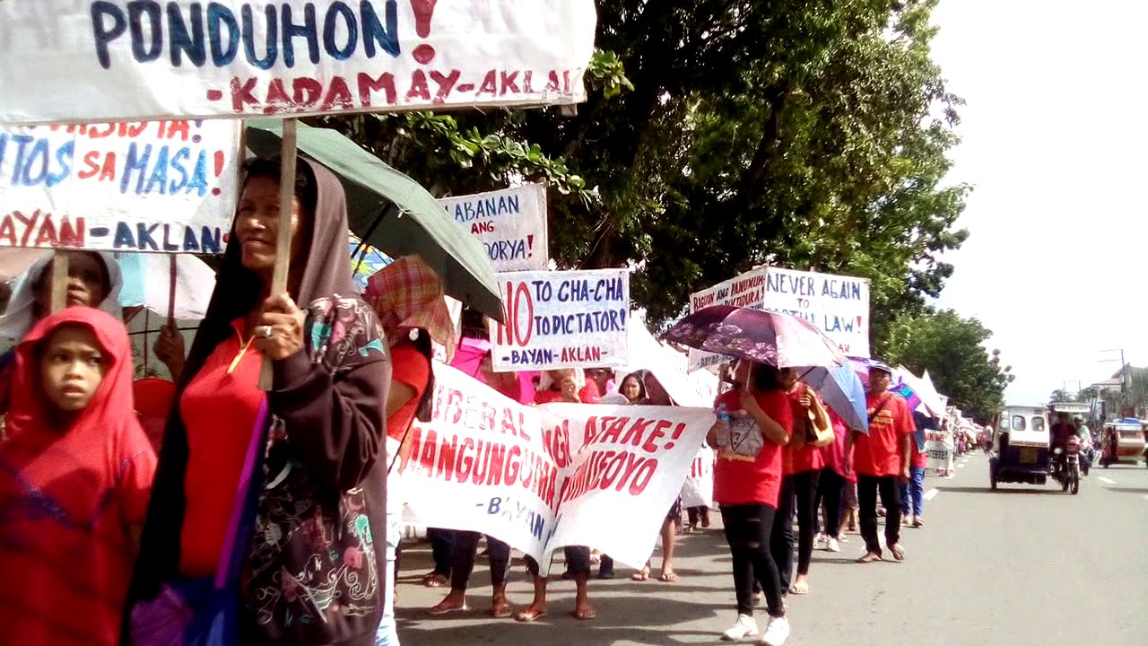 LABANAN ANG DIKTADURA NOON AT NGAYON! NEVER AGAIN TO MARTIAL LAW!