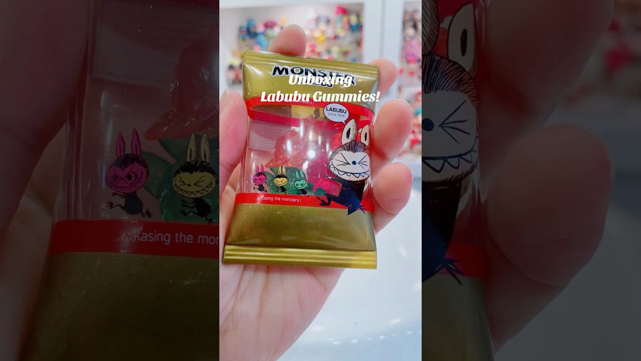 Labubu’s looking mighty delicious today! #unboxing #blindbox #cute #labubu #popmart