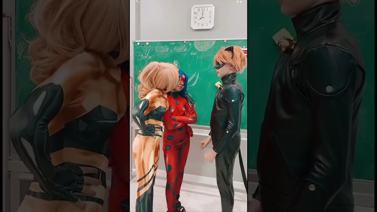 Ladybug told everyone who is under the mask of Cat Noir!  Ladybug in real life! #trending #treding