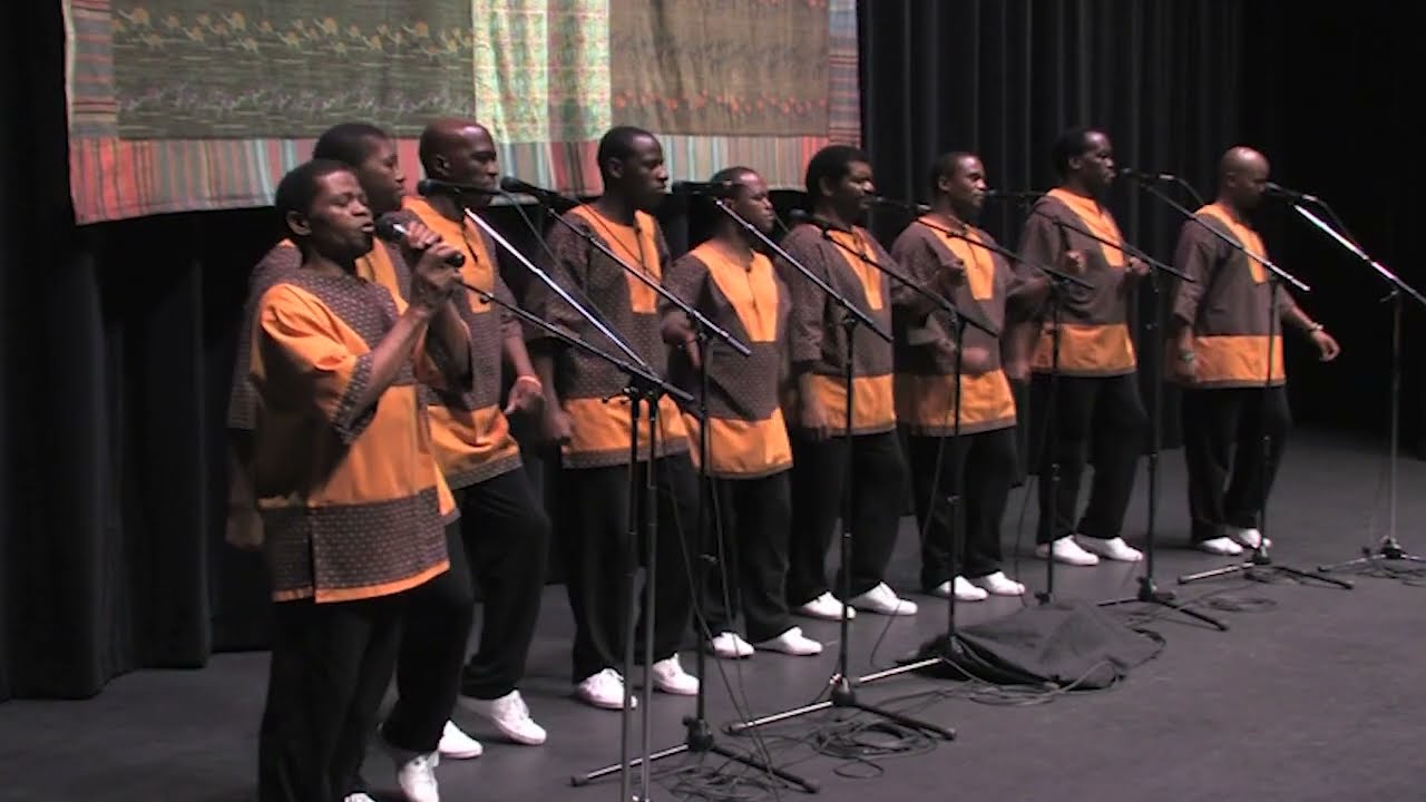 Ladysmith Black Mambazo - Shosholoza (Live) In the USA