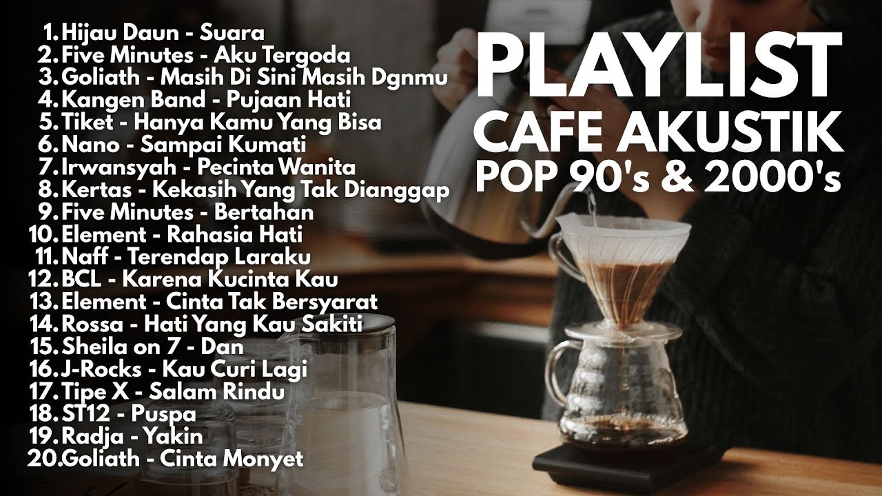 LAGU POP BAND 2000-an INDONESIA HITS PALING ENAK DIDENGAR | Playlist Akustik Cafe Terpopuler