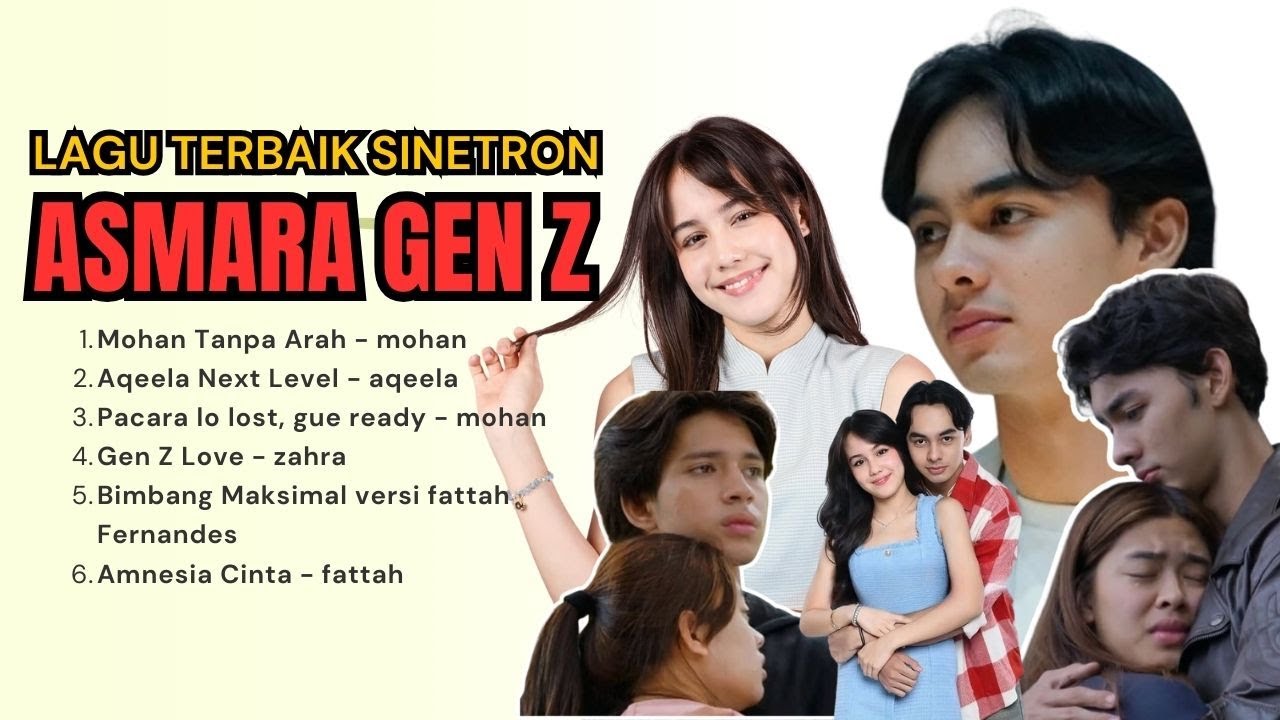 Lagu-Lagu Asmara Gen Z yang Viral! Wajib Masuk Playlist!