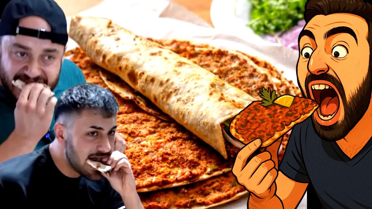 LAHMACUN YEME KAPIŞMASI ! KİM KAZANDI ?