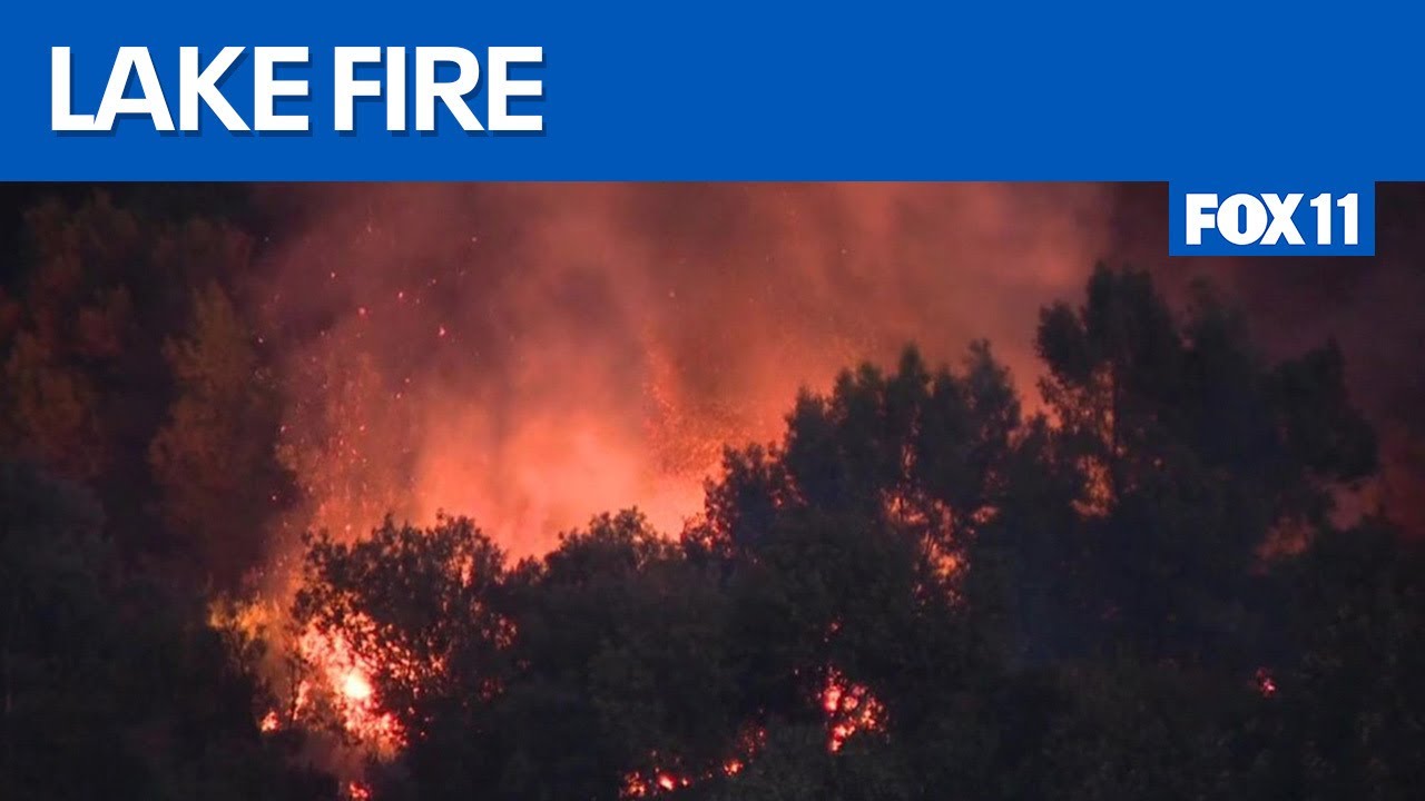 Lake Fire burns San Bernardino County: Silverwood Lake evacuated  | FOX 11 LA