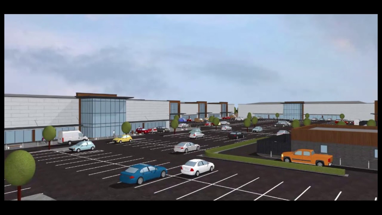 Lakelands Park CGI flyover