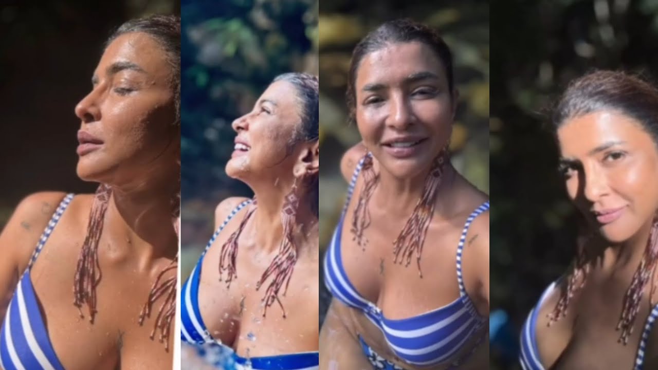 Lakshmi Manchu chilling in a bikini|Lakshmi Manchu|Actress bikini look