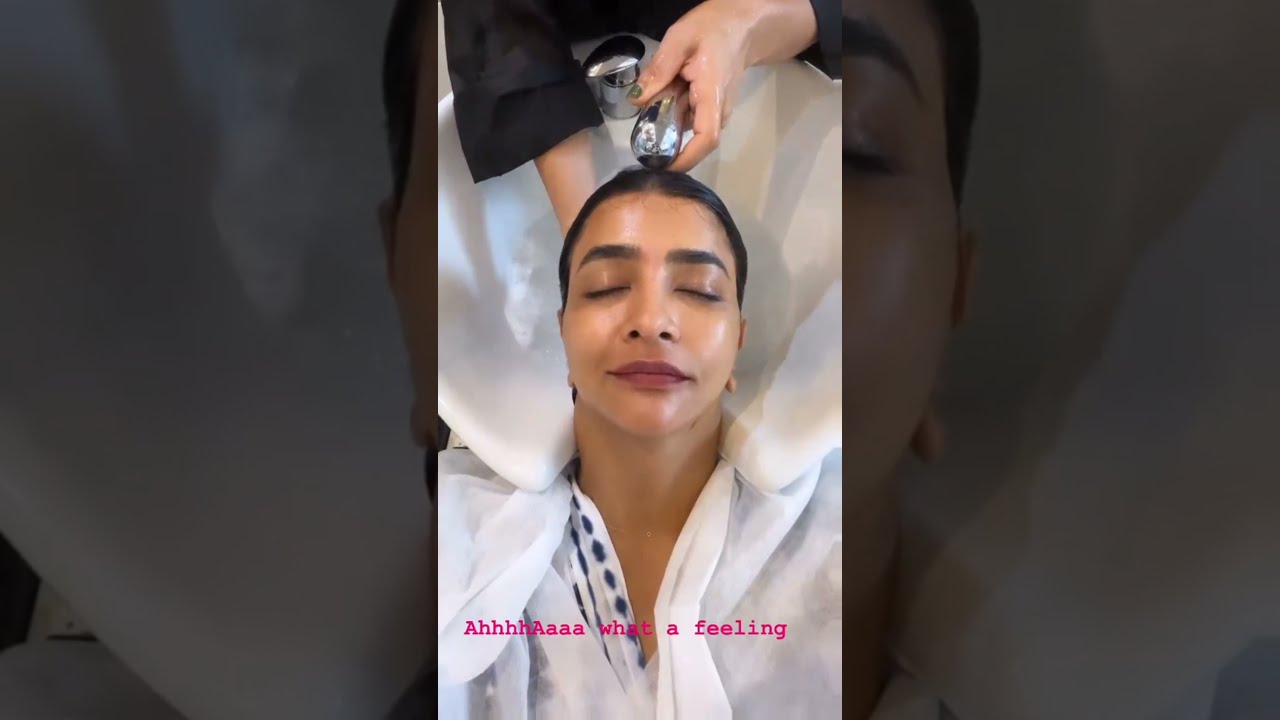 Lakshmi Manchu New Hairstyle Makeover Relaxing Herself New Video