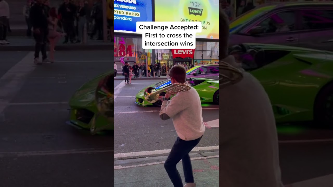 Lamborghini vs. Trombone