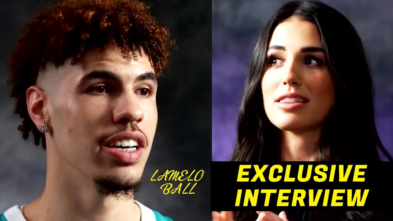 LAMELO SITS DOWN WITH ASHLEY “I HATE HOW WE DIDN’T HAVE FANS AT THE GAME”