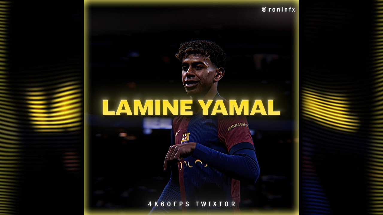 LAMINE YAMAL | 4K60FPS TWIXTOR | FREE CLIPS