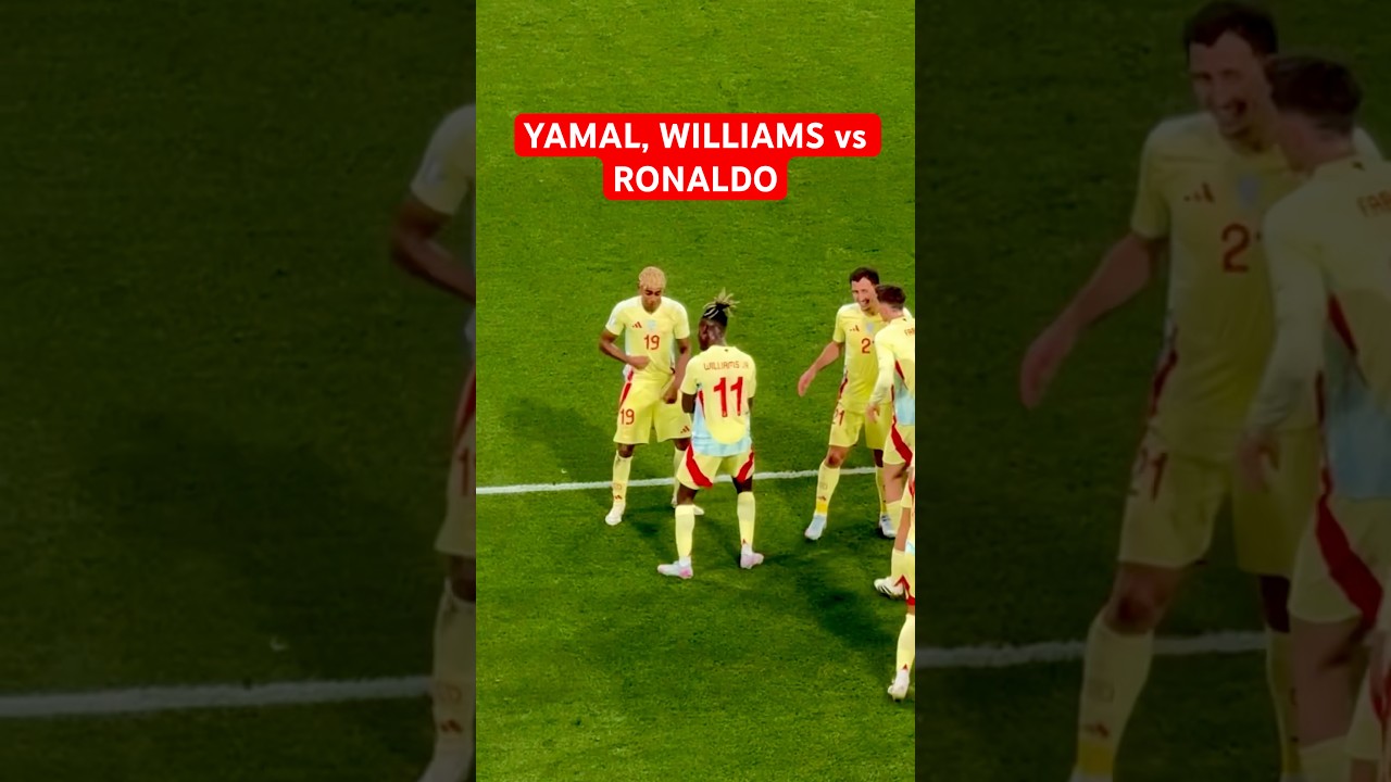 Lamine Yamal, Nico Williams' goal joy and Ronaldo's reaction: Portugal vs Spain