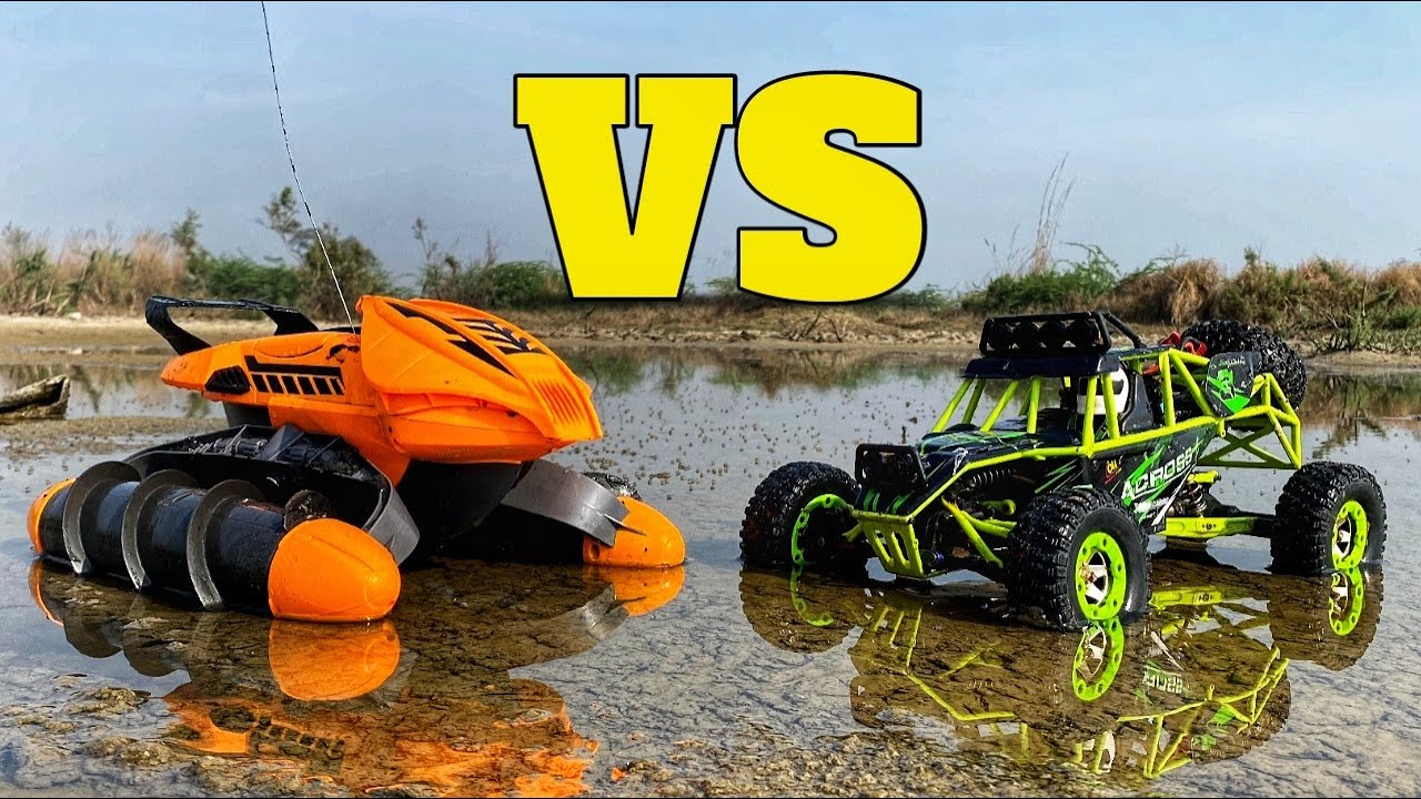 Land And Water RC Car vs Wltoys 12427 | Remote Control Car | RC Cars
