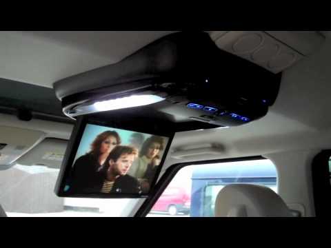 Land Rover Discovery 3 Roof Screen with DVD - Alpine PKG-2100P