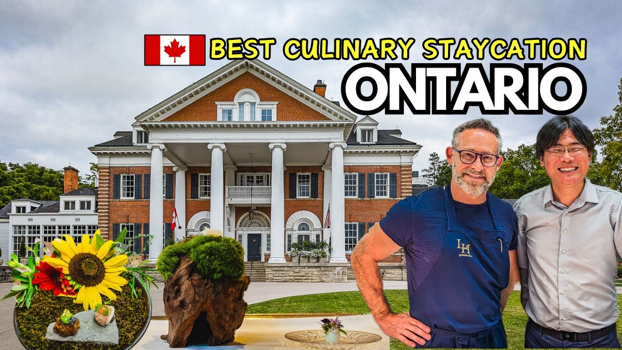 Langdon Hall Hotel FULL TOUR + $295 Grand Tasting Menu! MICHELIN RECOMMENDED in Greater Toronto!