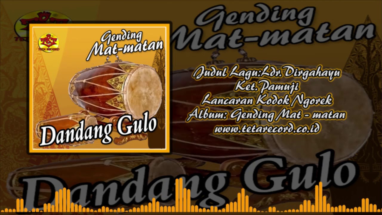 Langgam Mat matan | Ldr Dirgahayu | Ket Pamuji | Lancaran Kodok Ngorek