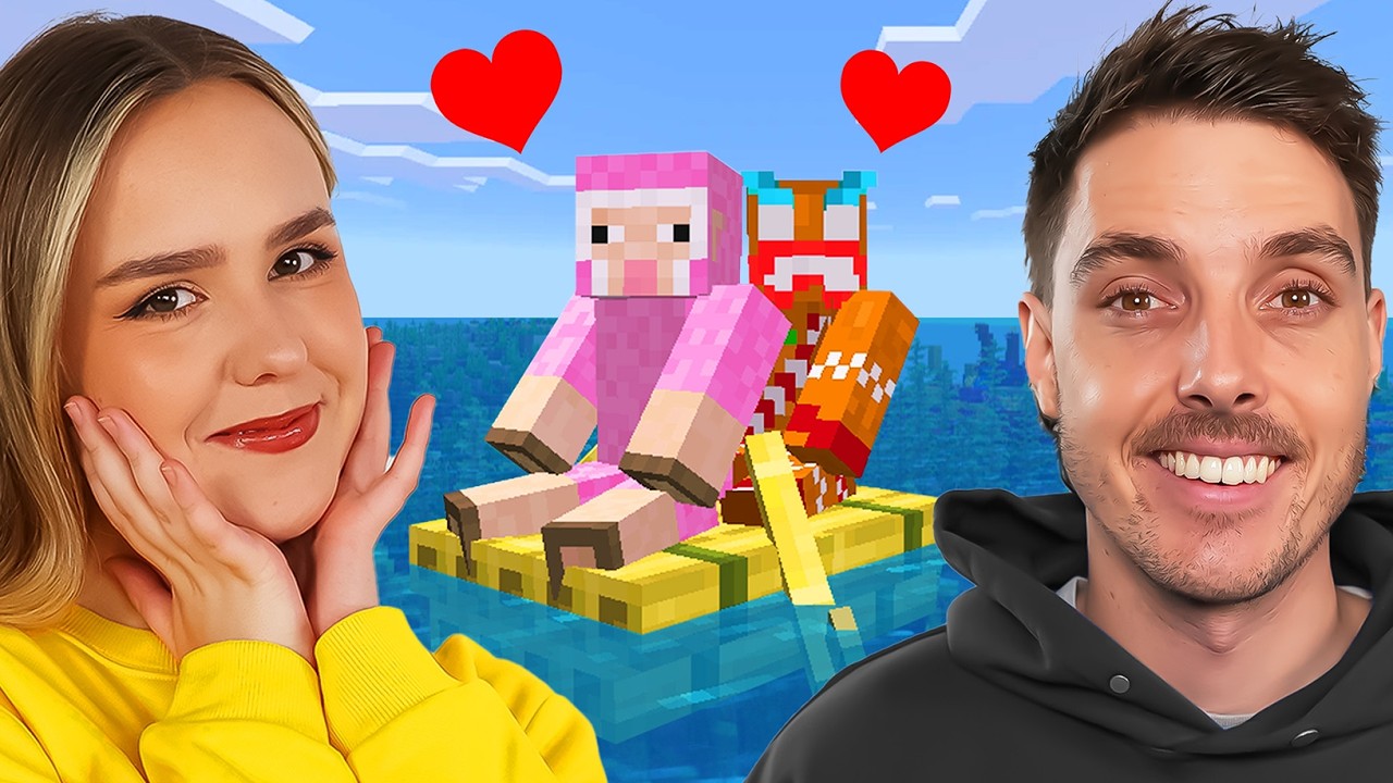 Lannan Visits my Minecraft World :)
