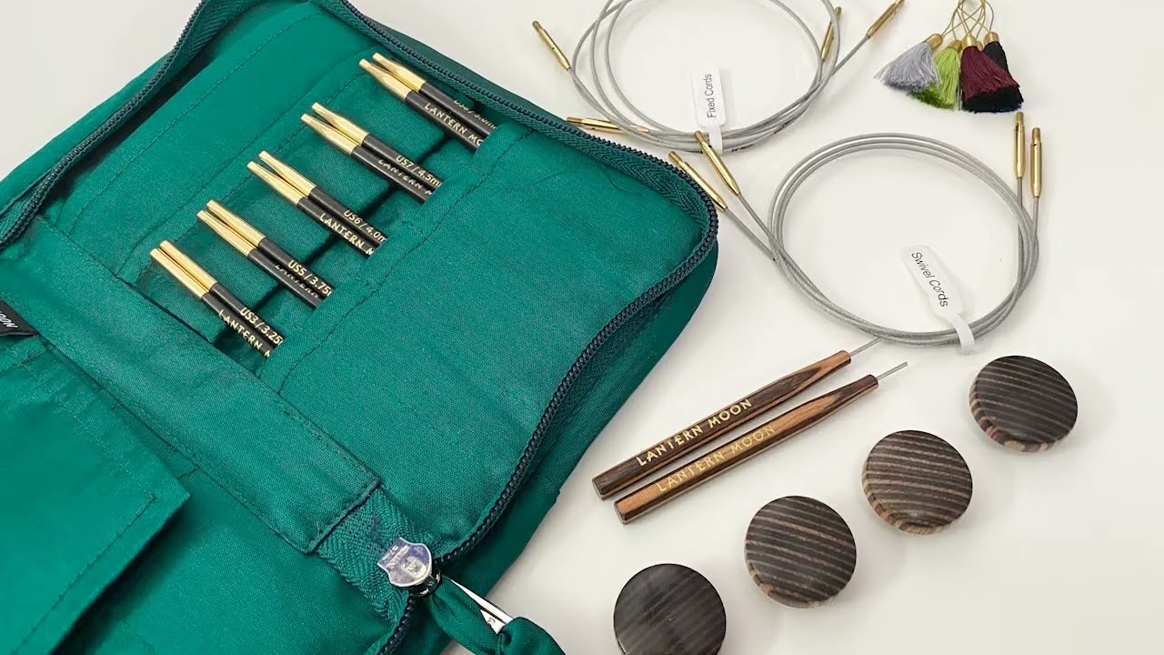 Lantern Moon Legacy Knitting Needle Set - Needle Tutorial